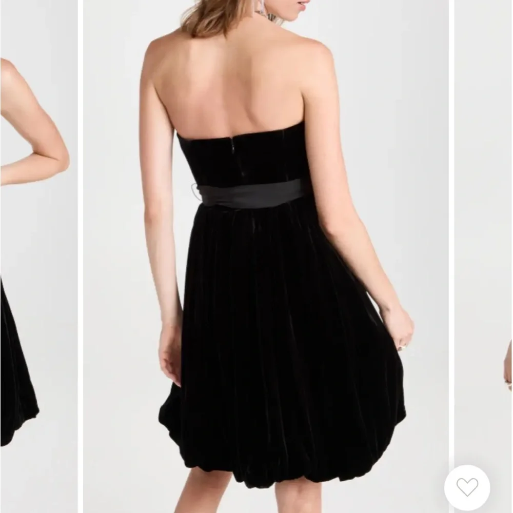 Cara Cara Veronica velvet dress in Black - Picture 5 of 9